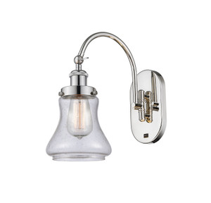 Bellmont - 1 Light - 7 inch - Polished Nickel - Sconce (918-1W-PN-G194)