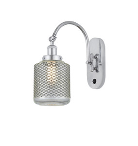 Stanton - 1 Light - 6 inch - Polished Chrome - Sconce (918-1W-PC-G262-LED)
