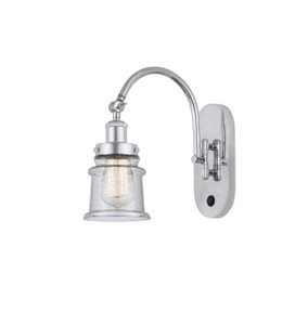 Canton - 1 Light - 7 inch - Polished Chrome - Sconce (918-1W-PC-G184S-LED)