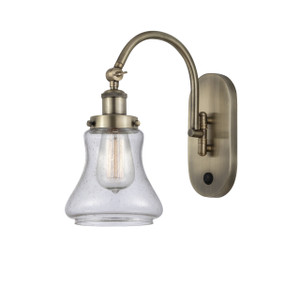 Bellmont - 1 Light - 7 inch - Antique Brass - Sconce (918-1W-AB-G194)