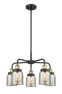 Cone - 5 Light - 24 inch - Black Antique Brass - Chandelier (916-5CR-BAB-G58)