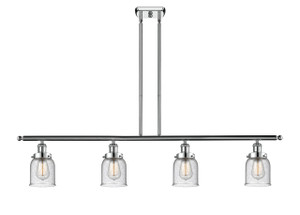 Bell - 4 Light - 48 inch - Polished Chrome - Stem Hung - Island Light (916-4I-PC-G54)