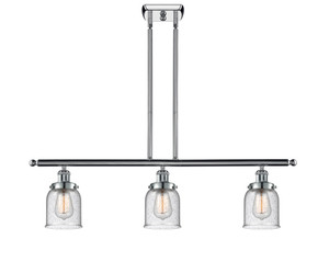 Bell - 3 Light - 36 inch - Polished Chrome - Stem Hung - Island Light (916-3I-PC-G54)