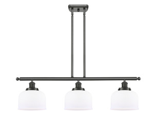 Bell - 3 Light - 36 inch - Oil Rubbed Bronze - Stem Hung - Island Light (916-3I-OB-G71-LED)