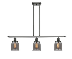 Bell - 3 Light - 36 inch - Oil Rubbed Bronze - Stem Hung - Island Light (916-3I-OB-G53)