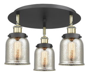 Cone - 3 Light - 17 inch - Black Antique Brass - Flush Mount (916-3C-BAB-G58)