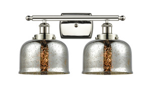 Bell - 2 Light - 18 inch - Polished Nickel - Bath Vanity Light (916-2W-PN-G78)
