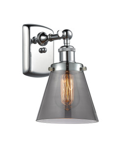 Cone - 1 Light - 6 inch - Polished Chrome - Sconce (916-1W-PC-G63)