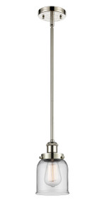 Bell - 1 Light - 5 inch - Polished Nickel - Mini Pendant (916-1S-PN-G52-LED)