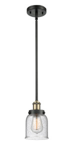 Bell - 1 Light - 5 inch - Black Antique Brass - Mini Pendant (916-1S-BAB-G54-LED)