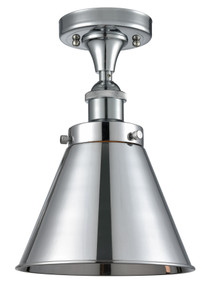 Appalachian - 1 Light - 7 inch - Polished Chrome - Semi-Flush Mount (916-1C-PC-M13-PC-LED)