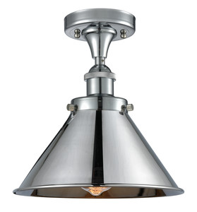 Briarcliff - 1 Light - 10 inch - Polished Chrome - Semi-Flush Mount (916-1C-PC-M10-PC)