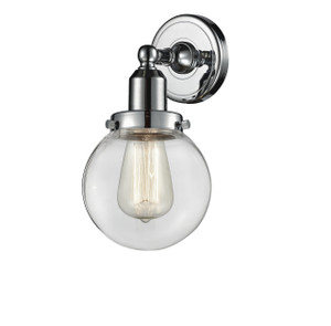 Beacon - 1 Light - 6 inch - Polished Chrome - Sconce (900H-1W-PC-G202-6-LED)