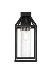 Zora 19 Inch Outdoor Wall Sconce In Black (OD606W19BK)