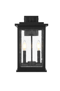 Ringgold 8.5 Inch Outdoor Wall Sconce In Black (OD350W16BK)