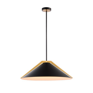 Baltic Collection 3-Light Pendant Black and Brushed Brass (AC11914BK) Baltic Collection 3-Light Pendant Black and Brushed Brass (AC11914BK)