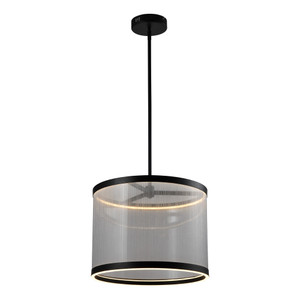 Cora Integrated LED Pendant, Silver (AC11890SL)