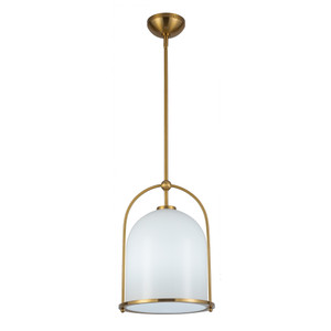 Dahlia 1 Light Pendant 11.5", Brushed Brass (AC10650BR) Dahlia 1 Light Pendant 11.5", Brushed Brass (AC10650BR)