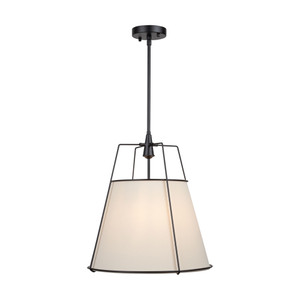 Pullman Collection 3-Light Pendant Black (SC13363BK)