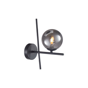 Modena Collection 1-Light Sconce Black (AC11977SM) Modena Collection 1-Light Sconce Black (AC11977SM)