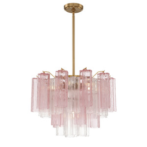 Addis 6 Light Chandelier (ADD-306-AG-SP)
