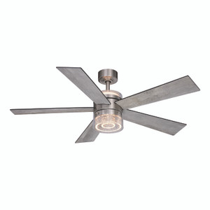Ashford 52-in. Ceiling Fan Brushed Nickel (F0101)