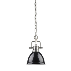 Mini Pendant with Chain (3602-M1L PW-BK)