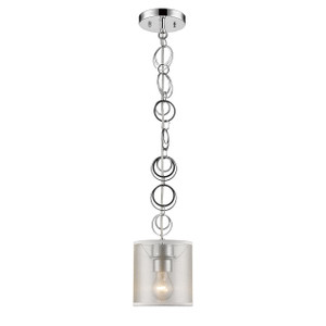 Danica Mini Pendant in Chrome (5050-M1L CH-SHR)