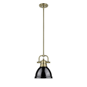 Mini Pendant with Rod (3604-M1L AB-BK)