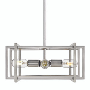 4 Light Pendant (6070-4P PW-PW)