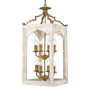 Jolliet 8 Light Pendant in Burnished Chestnut (0898-8P BC)