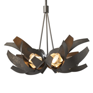 Corona 6-Light Brass Accent Pendant by Hubbardton Forge (136502)