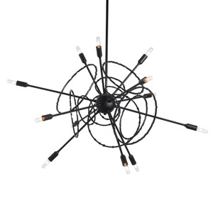 Olympus 12-Light Starburst Pendant by Hubbardton Forge (131604)