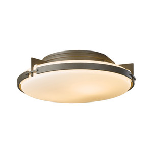Metra 2-Light Flush Mount by Hubbardton Forge (126745)