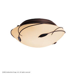 Forged Leaves 2-Light Flush Mount by Hubbardton Forge (126709)
