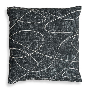 Loopy Loop Outdoor Onyx Pillow (64063)