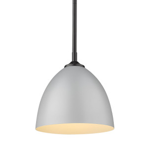 Zoey Small Pendant in Matte Black (6956-S BLK-MGY)
