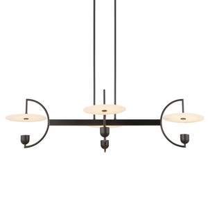 Kyoto 4 Light Linear LED Chandelier (21401)