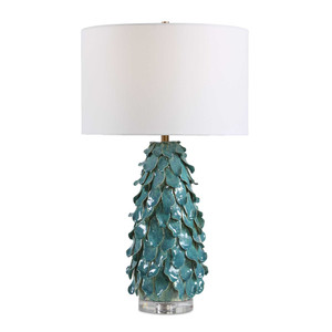 Mina Teal Blue Table Lamp (30683)