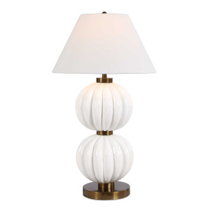 Irena White Sphere Table Lamp (30663)