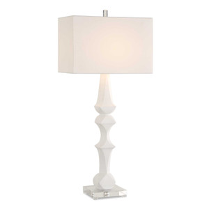 Mayme White Table Lamp (30648)