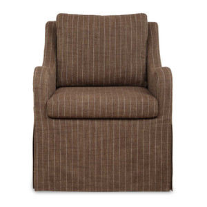 Luisa Pinstripe Swivel Chair (53077)