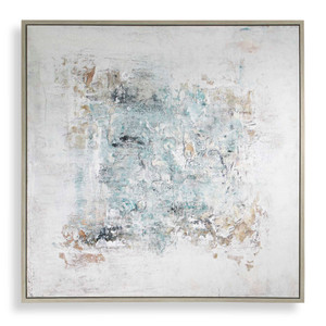 Find Me Here Abstract Framed Canvas Art (32498)