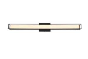 Aden 36 inch LED Wall Sconce in Black (LD301W36BK)