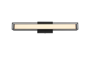 Aden 24 inch LED Wall Sconce in Black (LD301W24BK)