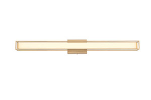 Aden 36 inch LED Wall Sconce in Satin Gold (LD301W36SG)