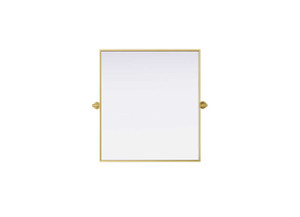 Amoura 27x30 Pivot Mirror in Brass (MR6H2730BRA)