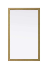Noah Rectangle Wood Mirror 60 x 36 in Honey Brown (VM36036MHB)
