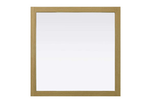 Noah Square Wood Mirror 36 x 36 in Honey Brown (VM33636MHB)