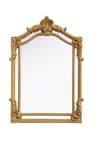 Madeline 25.5x36 Traditional Mirror in Gold Leaf (MR7A2636GF)